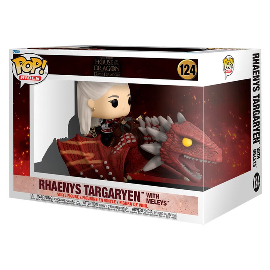 Funko Pop Rhaenys Targaryen with Meleys | La Casa del Dragón