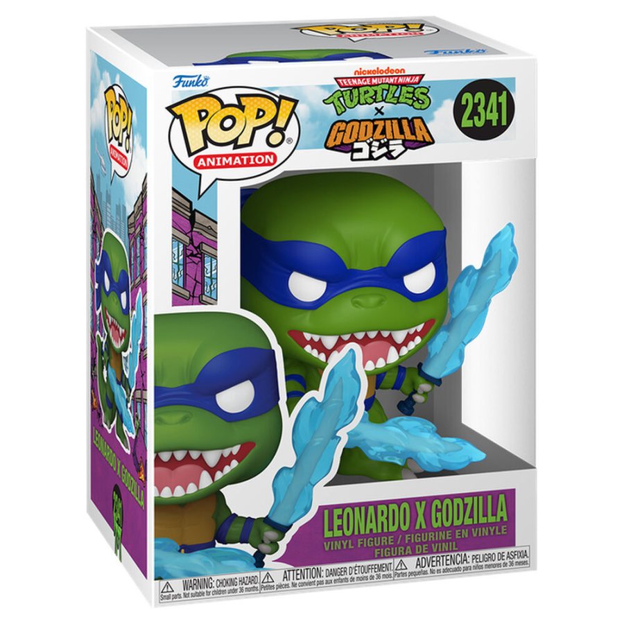 Funko Pop Leonardo X Godzilla | TMNT x Godzilla