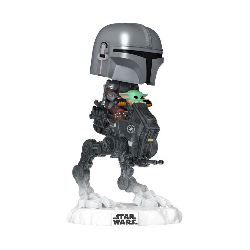 Mandalorian & Grogu The Mandalorian con Grogu in Imperial Remnant AT-RT