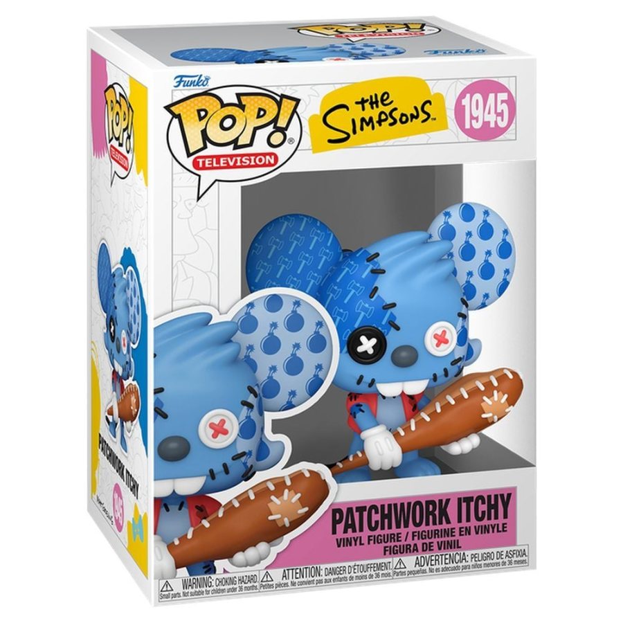 Funko Pop Patchwork Itchy | The Simpsons