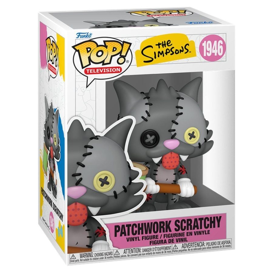 Funko Pop Patchwork Scratchy | The Simpsons