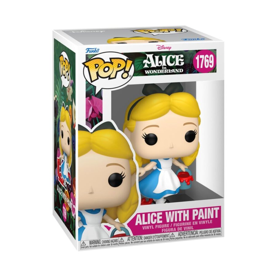 Funko Pop Alice with Paint | Alice in Wonderland
