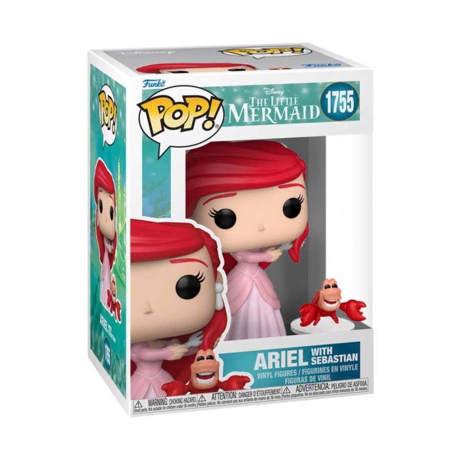 Funko Pop Ariel with Sebastian | The Little Mermaid