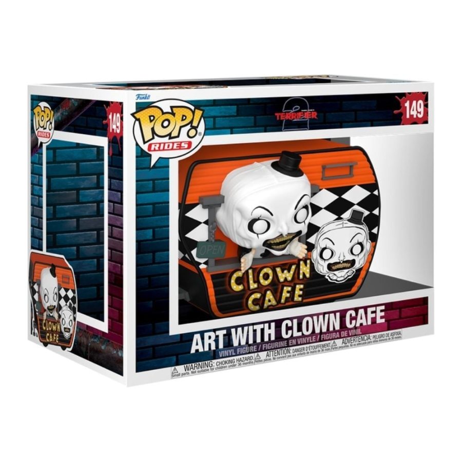 Funko Pop Art with Clown Cafe | Terrifier 2
