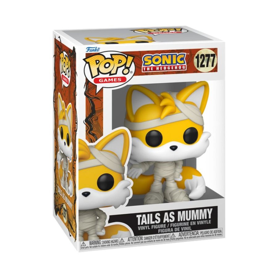 Funko Pop Tails as Mummy | Sonic the Hedgehog