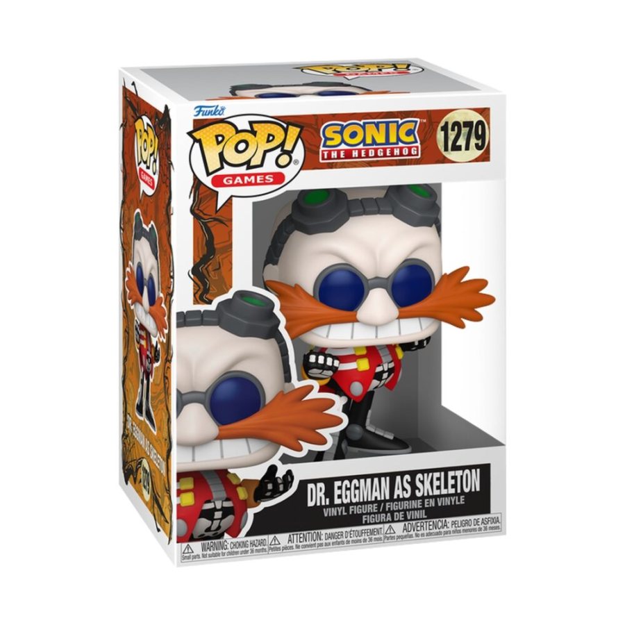 Funko Pop Dr. Eggman as Skeleton | Sonic the Hedgehog
