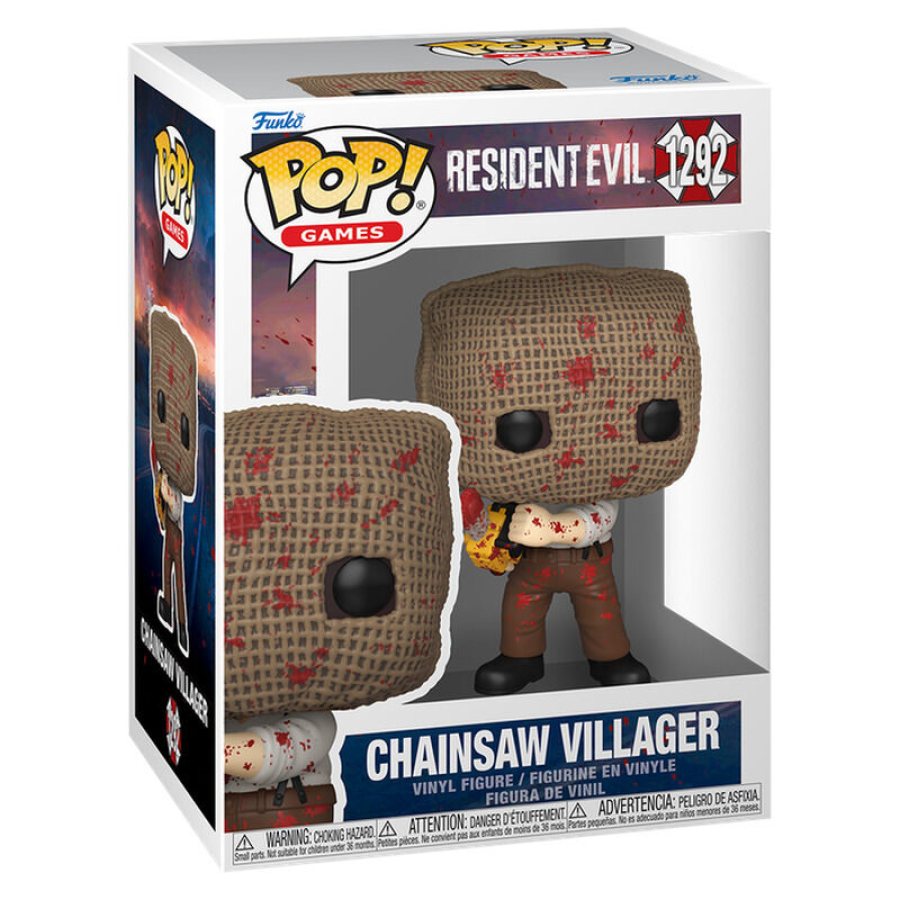 Funko Pop Chainsaw Villager | Resident Evil