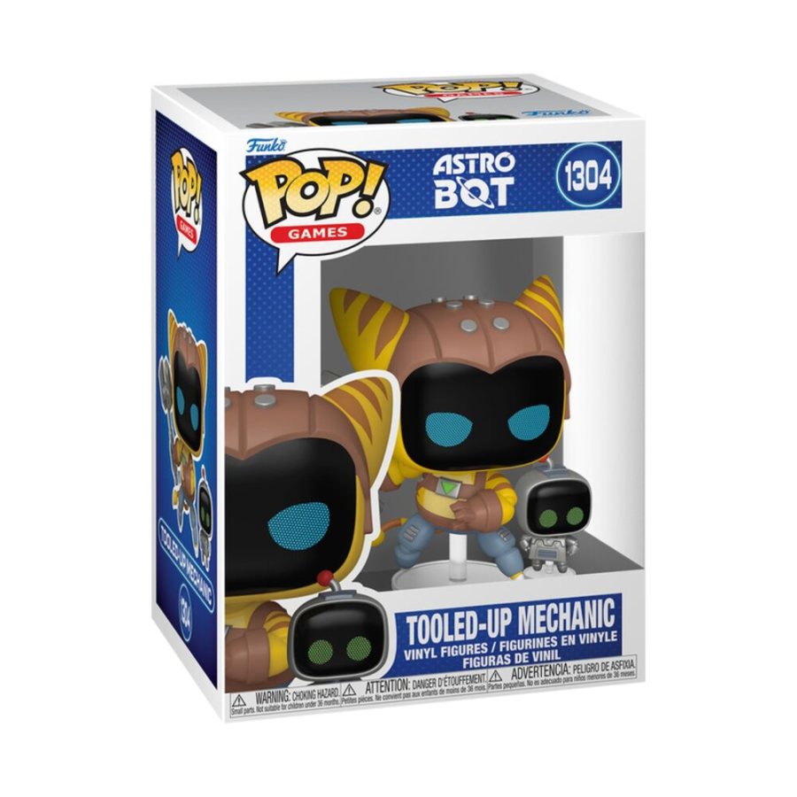 Funko Pop Tooled-Up Mechanic | Astro Bot