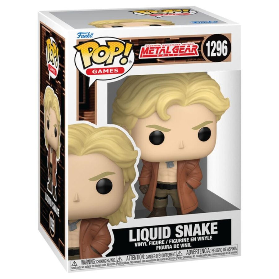 Funko Pop Liquid Snake | Metal Gear Solid