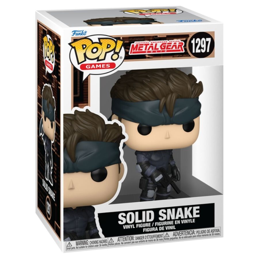 Funko Pop Solid Snake | Metal Gear Solid