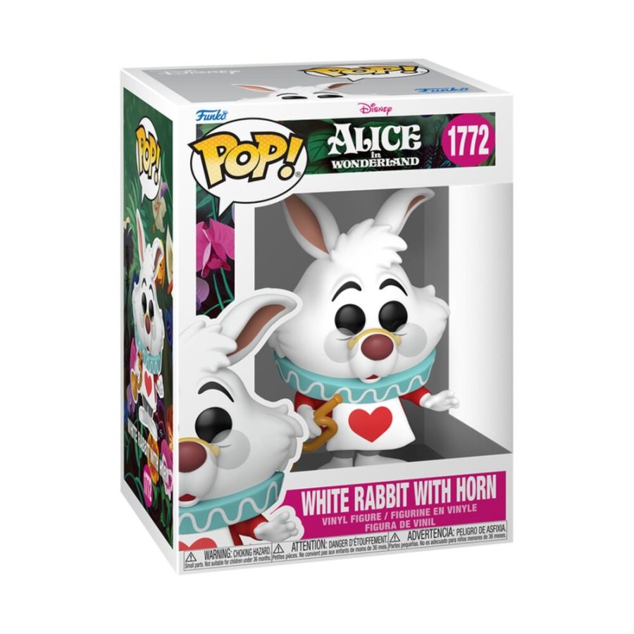 Funko Pop White Rabbit With Horn | Alice in Wonderland