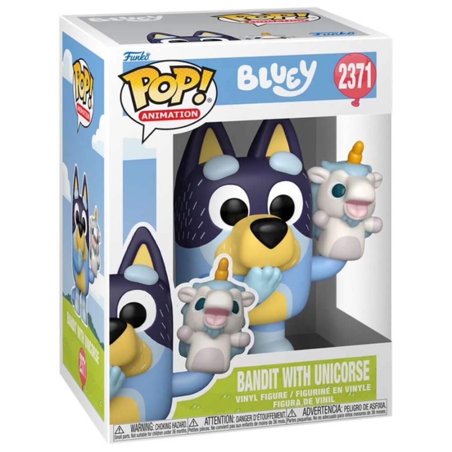 Funko Pop Bandit with Unicourse | Bluey