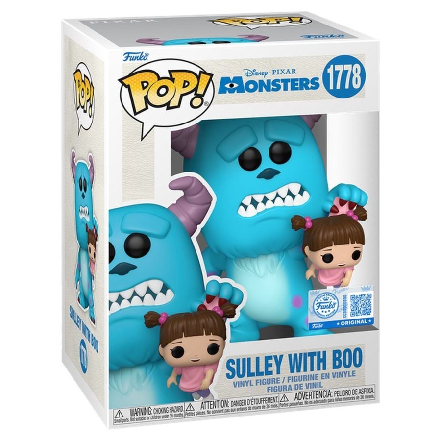 Funko Pop Sulley with Boo Exclusive | Monsters, Inc.