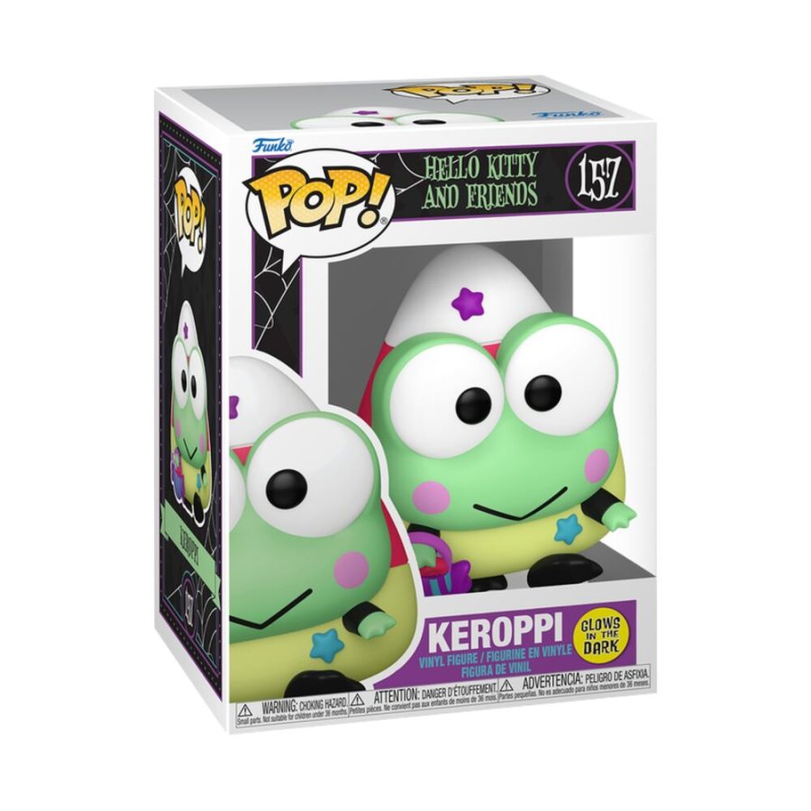 Funko Pop Keroppi Spooky Glow | Hello Kitty and Friends