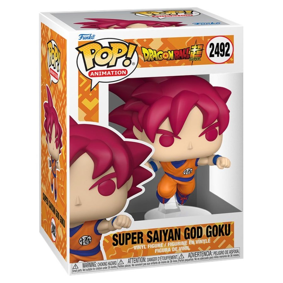 Funko Pop Super Saiyan God Goku | Dragon Ball Super