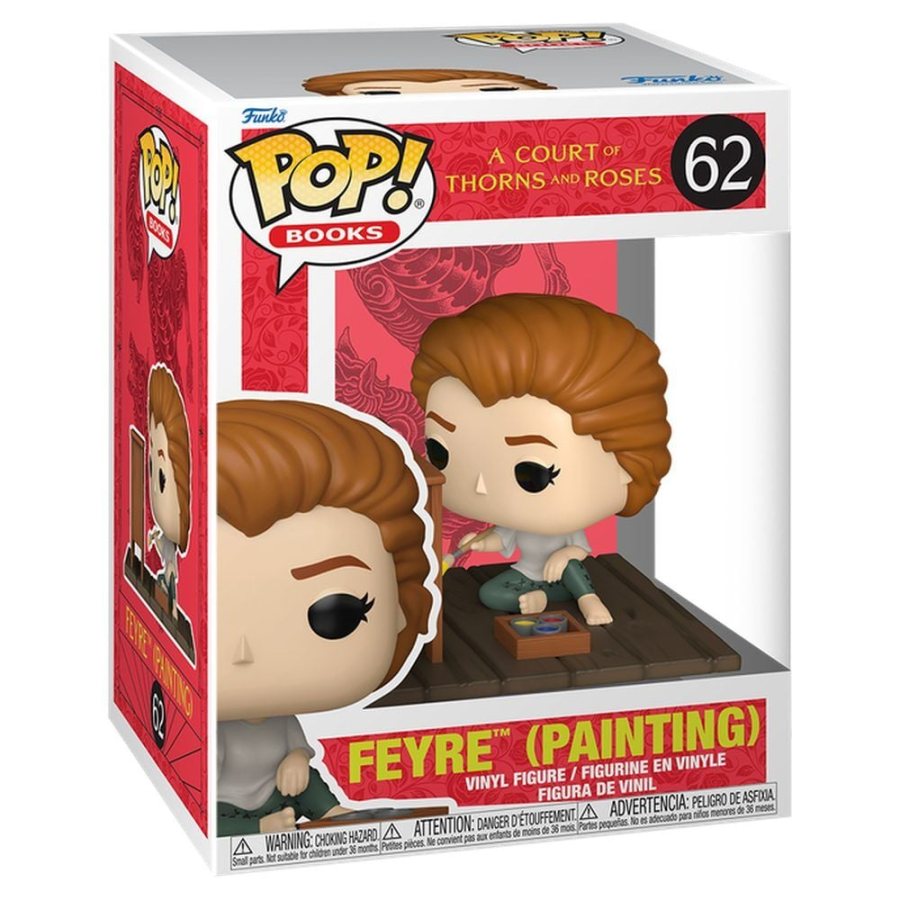Funko Pop Feyre Painting | A Court of Thorns and Roses