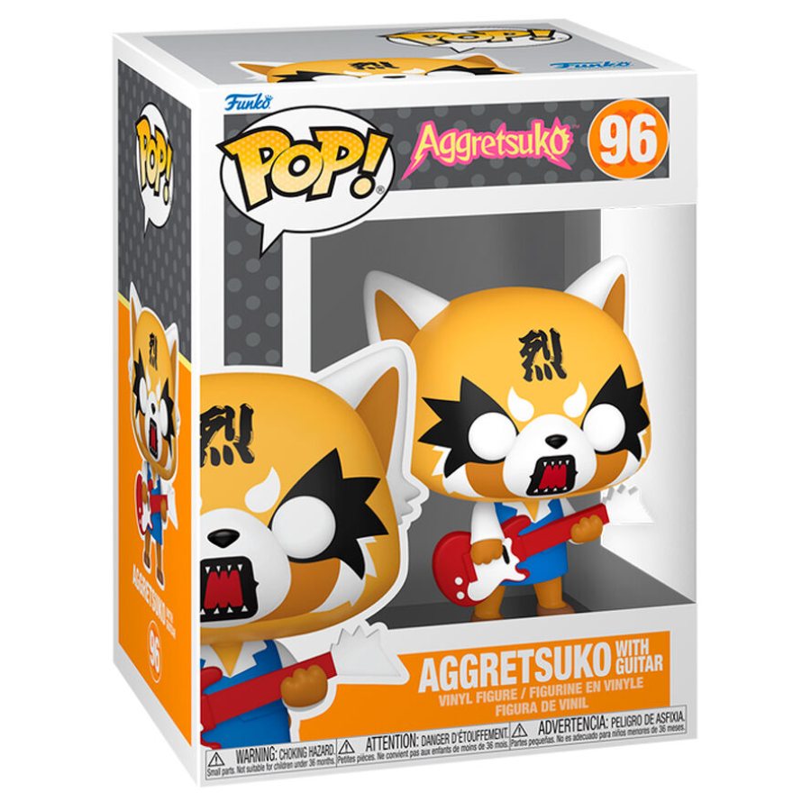 Aggretsuko con Guitarra