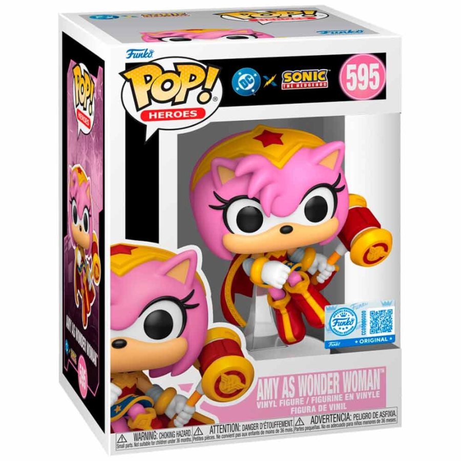 Amy como Wonder Woman (Exclusivo)