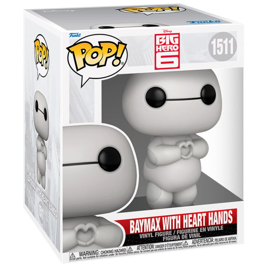 Baymax con Corazon con las Manos