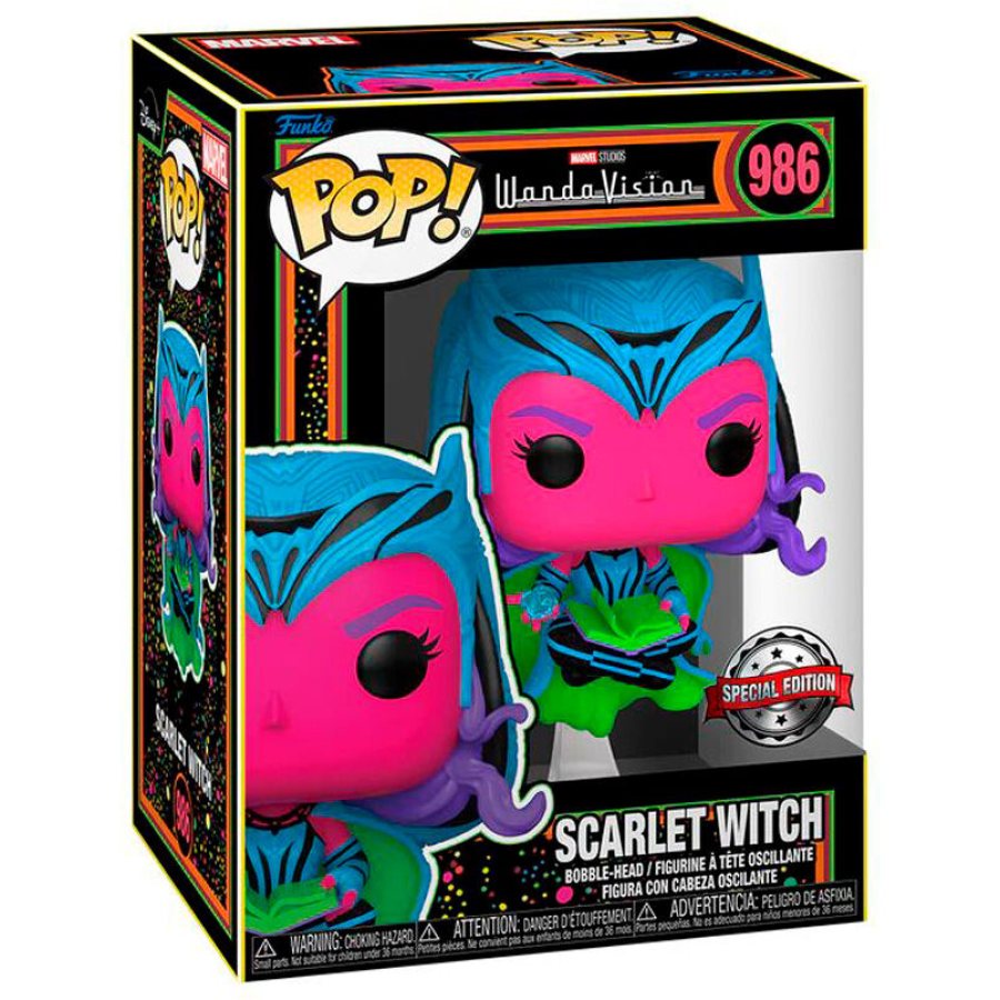 Bruja Escarlata Black Light (Exclusivo)