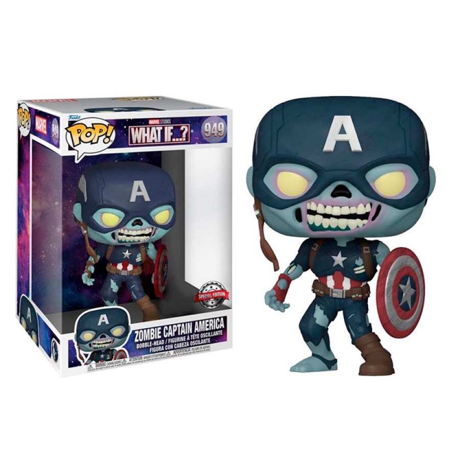 Capitan America Zombie (Super Sized 25 cm)