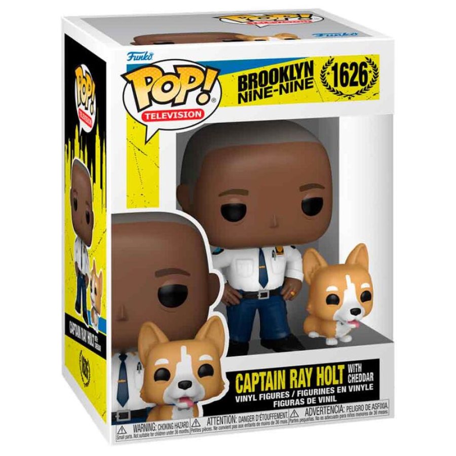 Captain Holt con Cheddar
