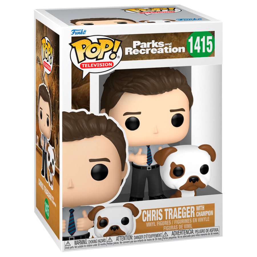 Chris Traeger con Campeon