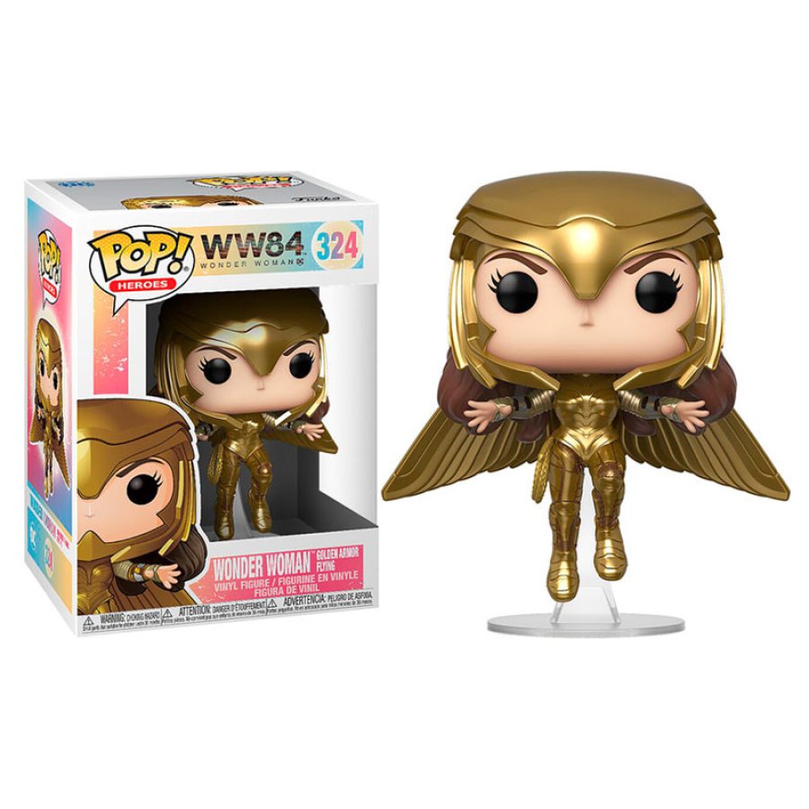 Wonder Woman Oro volando