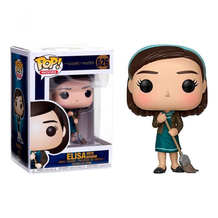 Elisa con Escoba