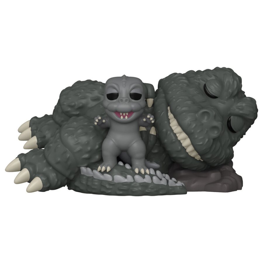 Godzilla con Minilla Durmiendo