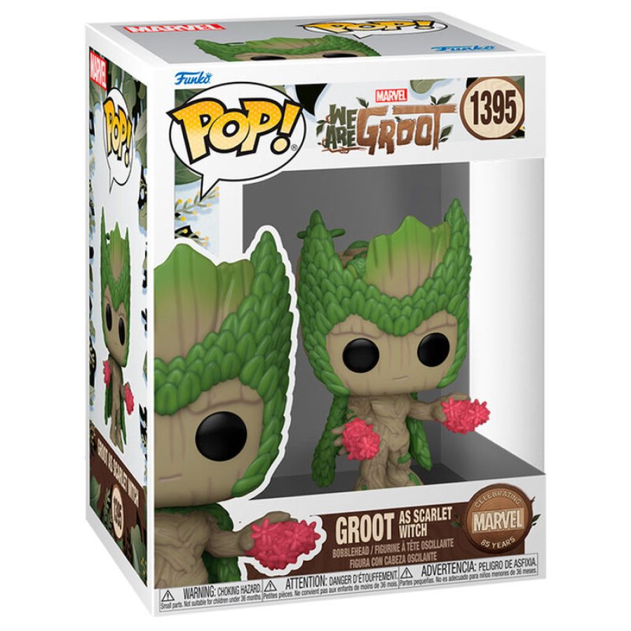 Groot como Bruja Escarlata