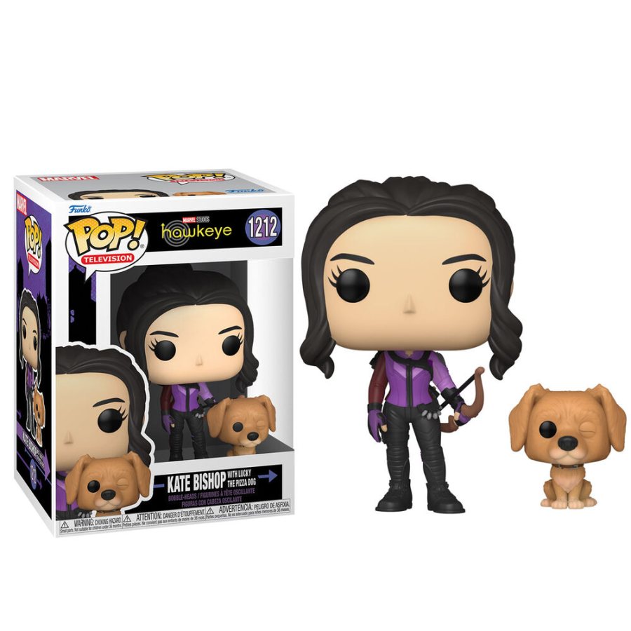 Kate Bishop Lucky the Pizza Dog