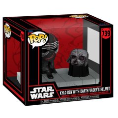 Kylo Ren con casco de Darth Vader