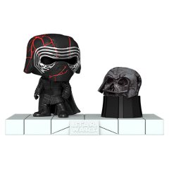 Kylo Ren con casco de Darth Vader