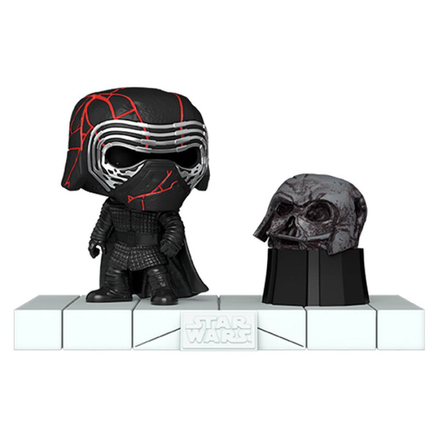 Kylo Ren con casco de Darth Vader