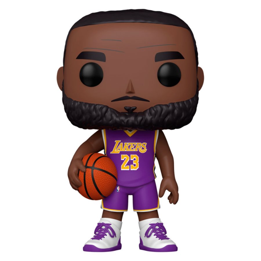 LeBron James Camiseta Purpura (Super Sized 25 cm)