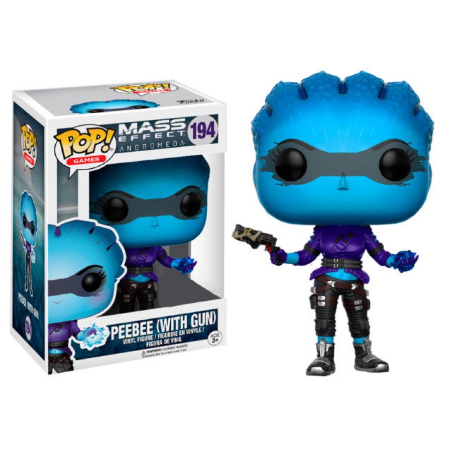 Peebee with Gun