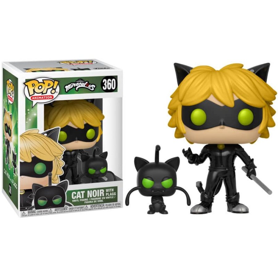 Cat Noir with Plagg