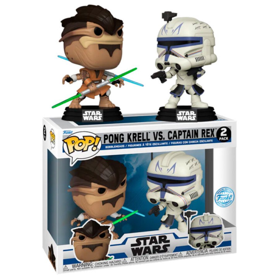Pong Krell y Captain Rex (Exclusivo)