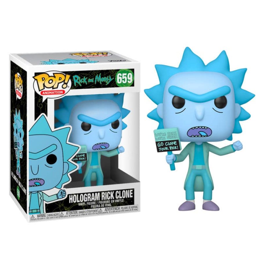 Hologram Rick Clone