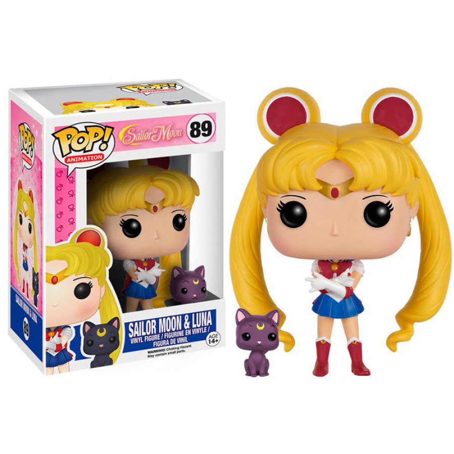 Sailor Moon y Luna