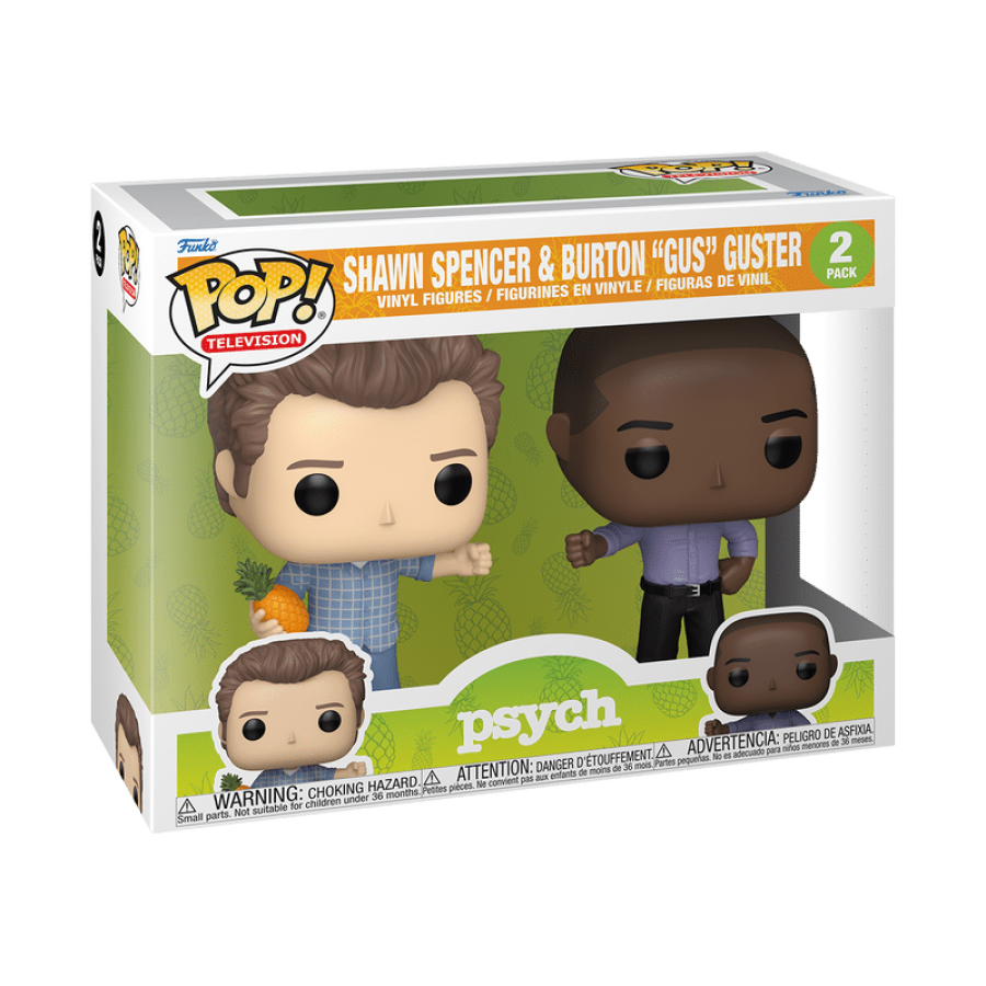 Shawn Spencer y Burton Gus Guster