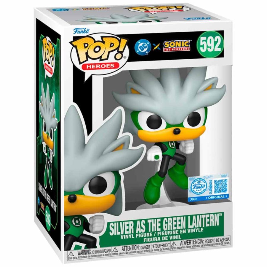 Silver como Linterna Verde (Exclusivo)