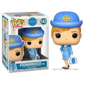 Stewardess with White Bag