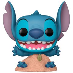 Stitch en la arena