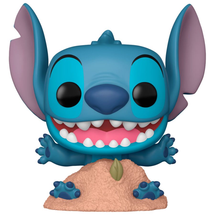 Stitch en la arena