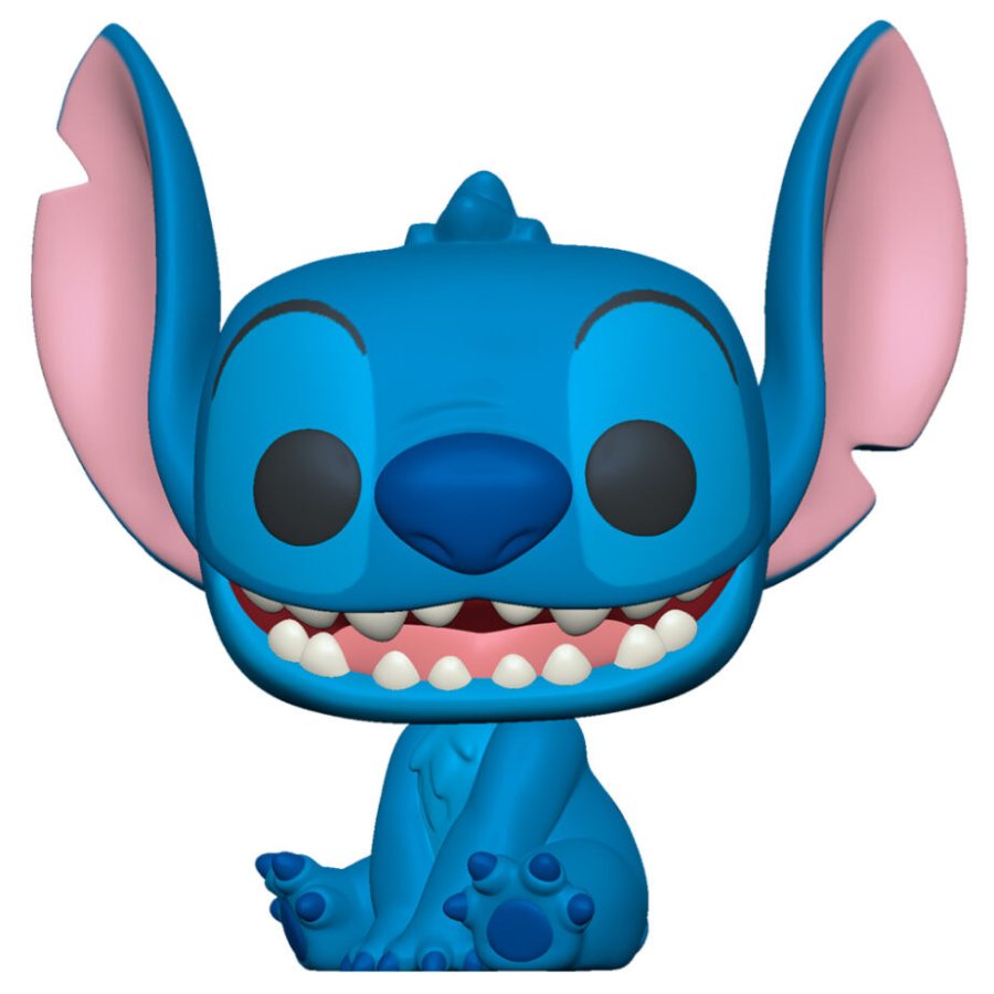 Stitch sentado Sonriendo