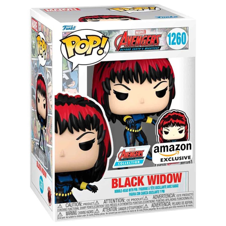 Viuda Negra con Pin (Exclusivo)