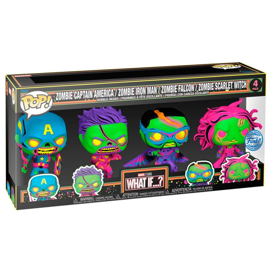 What If…? Black-Light Pack 4 (Exclusivo)
