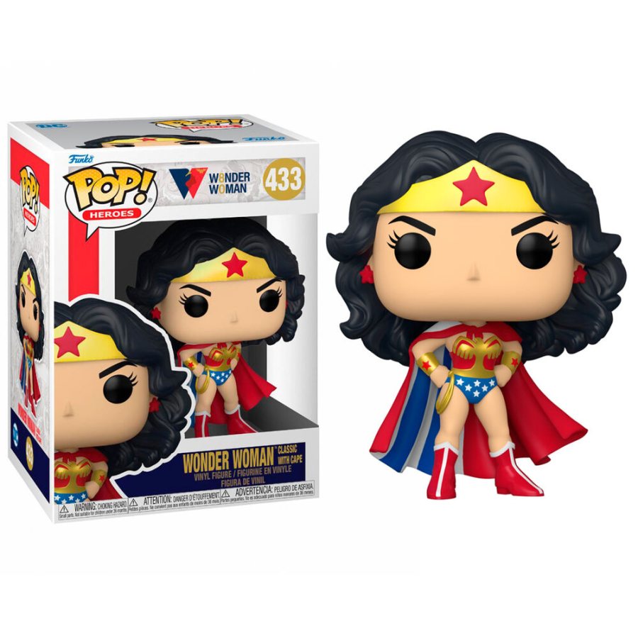 Wonder Woman (Clásica con capa)